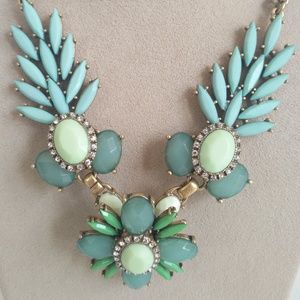 J. Crew Factory Jewelry - Teal J Crew Factory Statement Necklace J. Crew Factory Jewelry - Teal J Crew Factory Statement Necklace